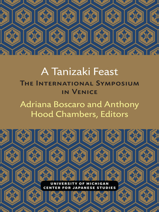 Title details for Tanizaki Feast by Adriana Boscaro - Available